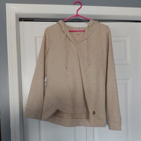 Michael Kors Long Sleeve Pullover Hoodie - Picture 1 of 10